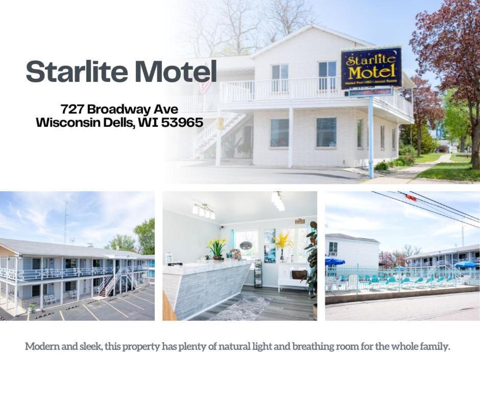 Starlite Motel Wisconsin Dells Esterno foto